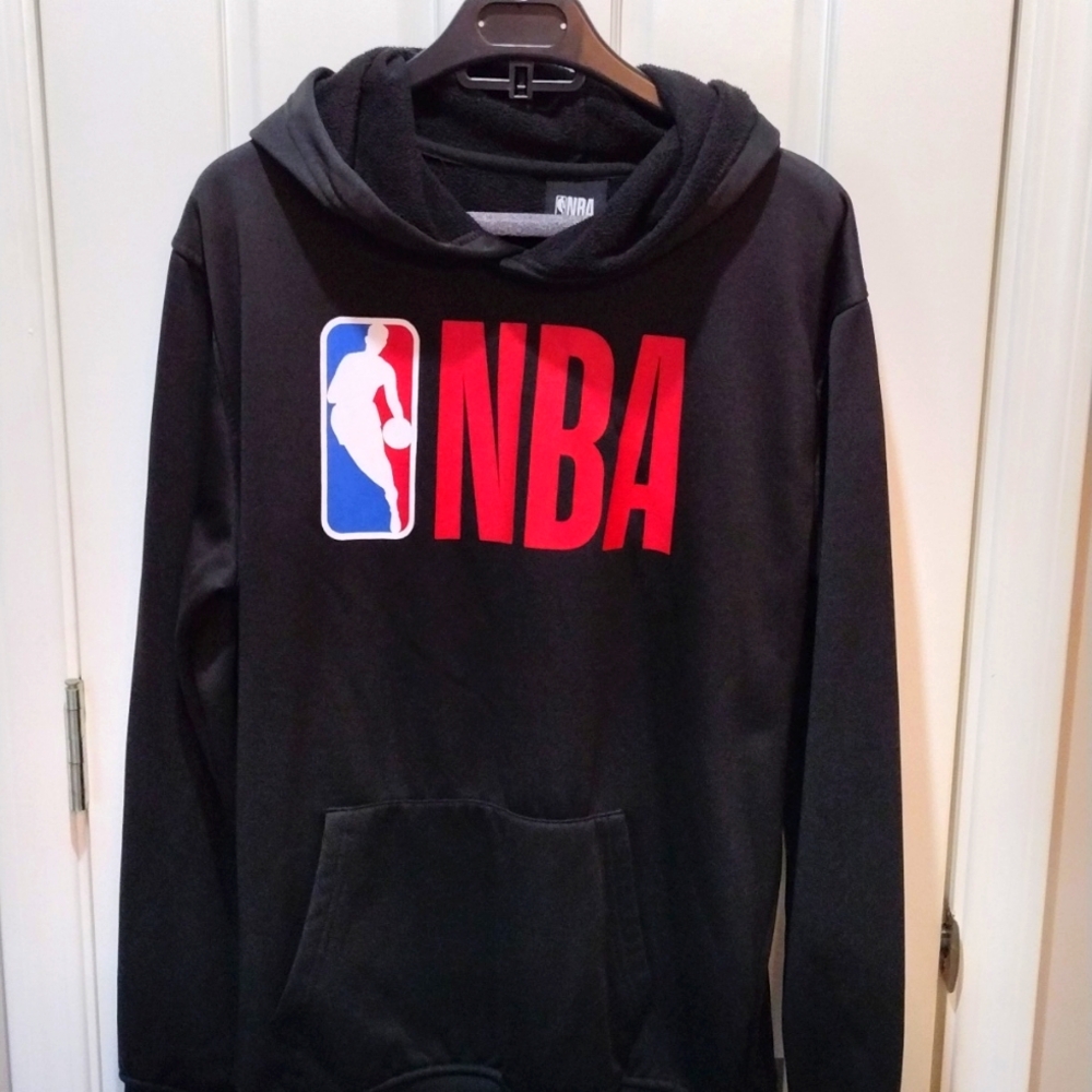 NBA hooded sweatshirt.